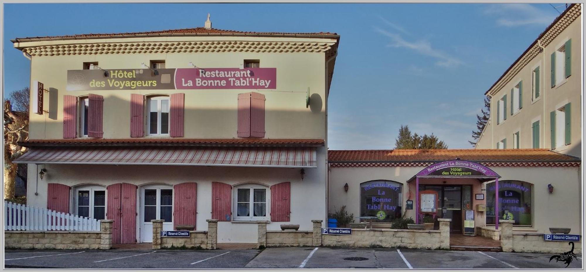 Logis Hotel Des Voyageurs Restaurant La Bonne Tabl'Hay ลีวร็อง-โซร์-โดรม ภายนอก รูปภาพ