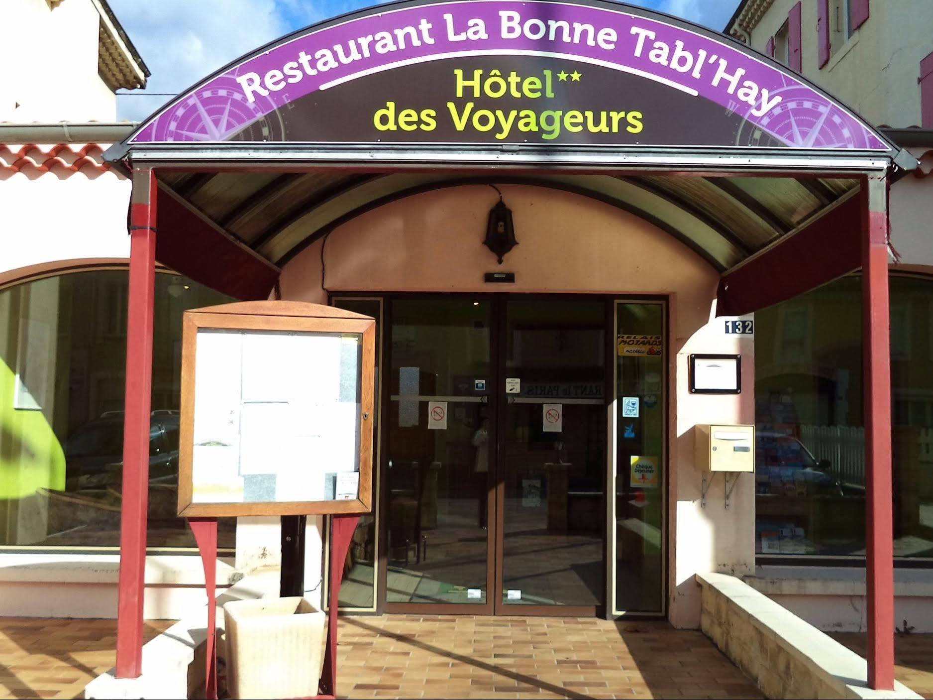 Logis Hotel Des Voyageurs Restaurant La Bonne Tabl'Hay ลีวร็อง-โซร์-โดรม ภายนอก รูปภาพ
